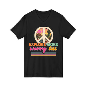 Explore More Worry Less | V-Neck