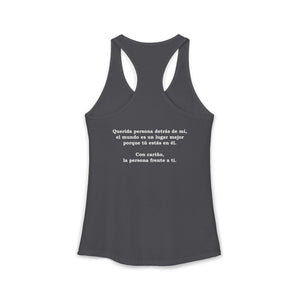 Eres Suficiente | Querida Persona Detrás De Mí | Racerback Tank