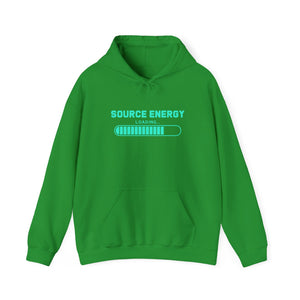 Source Energy Loading... hoodie - Zenfull Heart self love and healing affirmation apparel