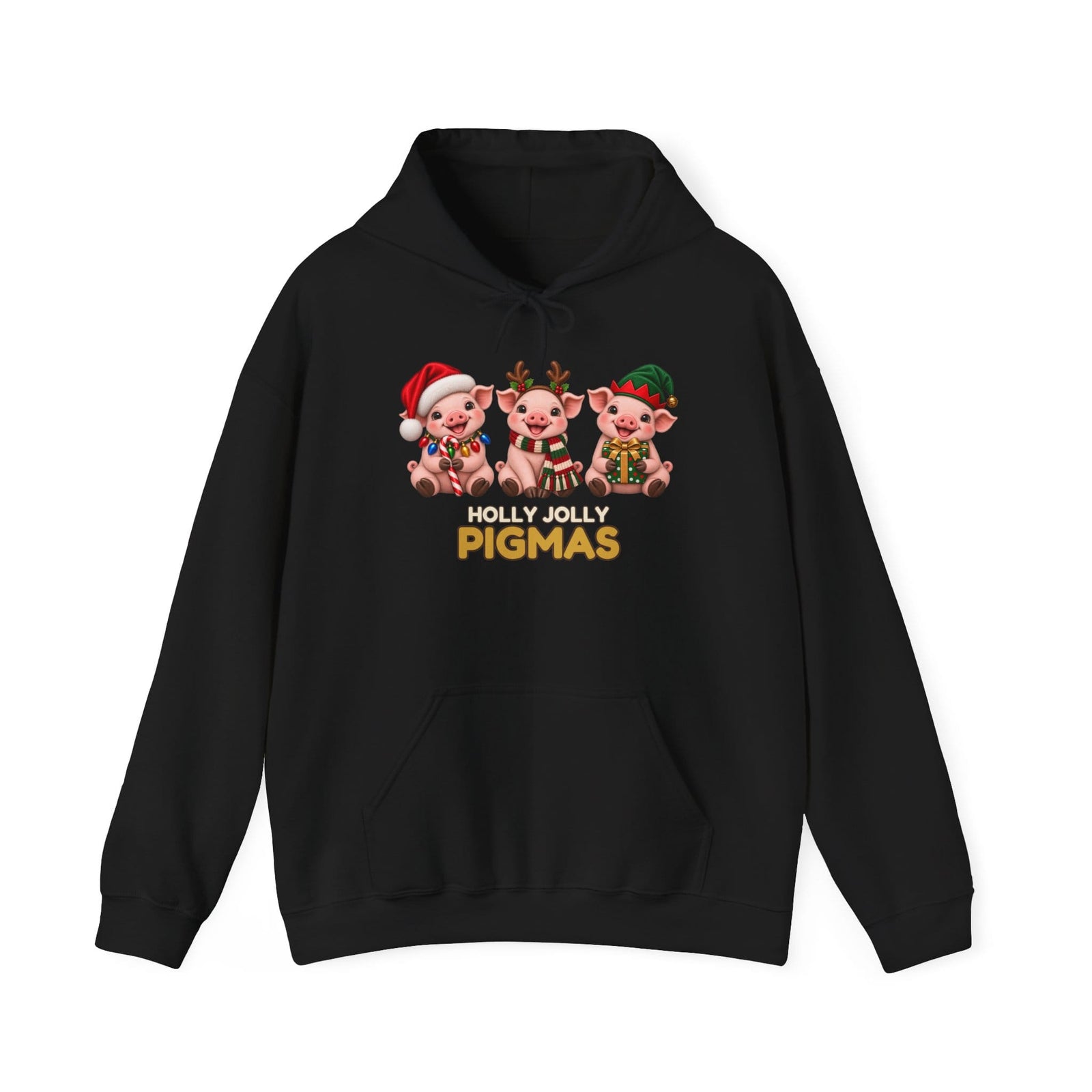 Holly Jolly Pigmas | Hoodie