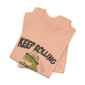 Keep Rolling | Frog | Deluxe Tee