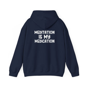 Highly Meditated hoodie - Zenfull Heart self love and healing affirmation apparel