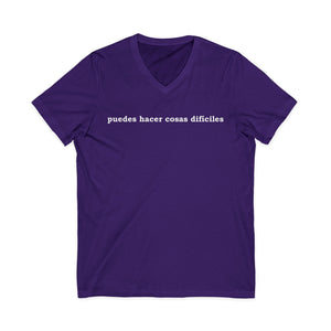 Puedes Hacer Cosas Difíciles | V-Neck