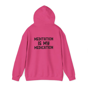 Highly Meditated hoodie - Zenfull Heart self love and healing affirmation apparel
