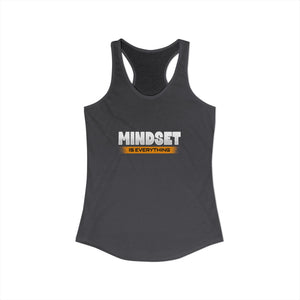 Mindset Is Everything tank top - Zenfull Heart self love and healing affirmation apparel