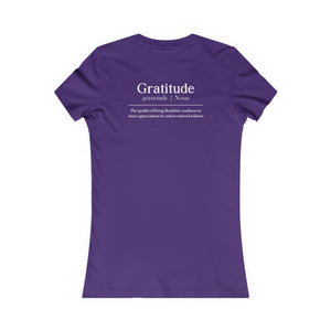 Grateful Everyday women's t-shirt - Zenfull Heart self love and healing affirmation apparel