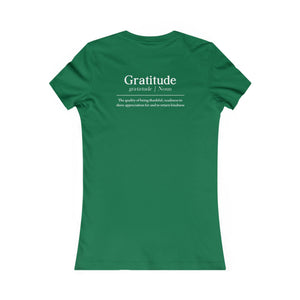 Grateful Everyday women's t-shirt - Zenfull Heart self love and healing affirmation apparel