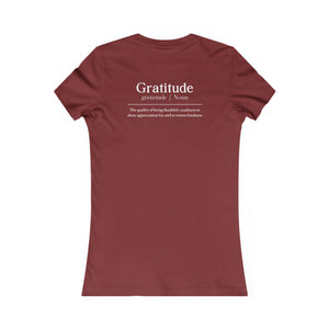 Grateful Everyday women's t-shirt - Zenfull Heart self love and healing affirmation apparel