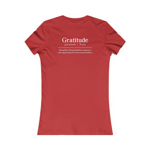Grateful Everyday women's t-shirt - Zenfull Heart self love and healing affirmation apparel