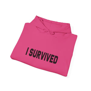 I Survived hoodie - Zenfull Heart self love and healing affirmation apparel