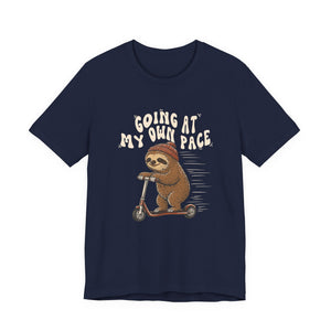 Going At My Own Pace | Sloth | Deluxe Tee