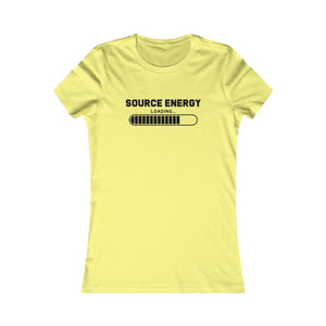 Source Energy Loading... women's t-shirt - Zenfull Heart self love and healing affirmation apparel