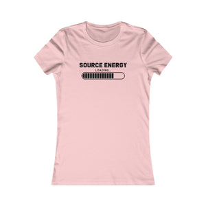 Source Energy Loading... women's t-shirt - Zenfull Heart self love and healing affirmation apparel