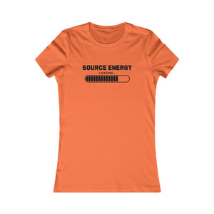 Source Energy Loading... women's t-shirt - Zenfull Heart self love and healing affirmation apparel