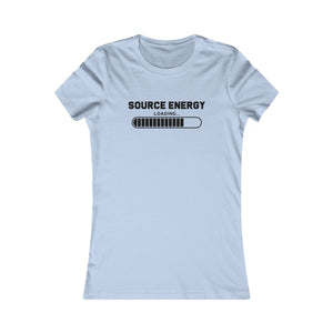 Source Energy Loading... women's t-shirt - Zenfull Heart self love and healing affirmation apparel