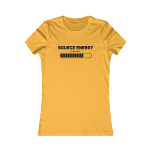 Source Energy Loading... women's t-shirt - Zenfull Heart self love and healing affirmation apparel