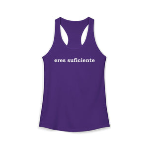Eres Suficiente | Querida Persona Detrás De Mí | Racerback Tank