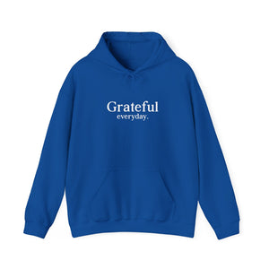Grateful Everyday hoodie - Zenfull Heart self love and healing affirmation apparel