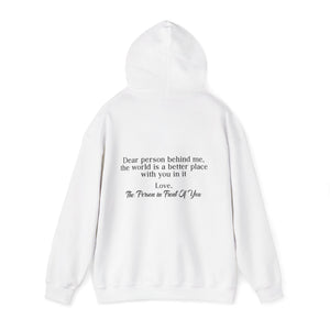 Dear Person Behind Me | You Are Enough Hoodie