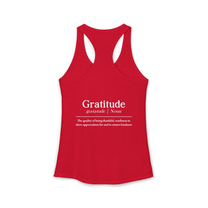 Grateful Everyday tank top - Zenfull Heart self love and healing affirmation apparel