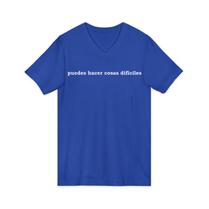 Puedes Hacer Cosas Difíciles | V-Neck