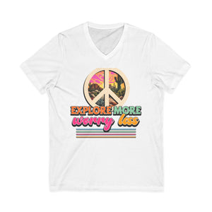 Explore More Worry Less | V-Neck