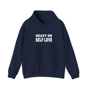 Heavy On Self Love hoodie - Zenfull Heart self love and healing affirmation apparel