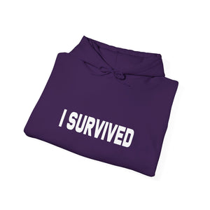 I Survived hoodie - Zenfull Heart self love and healing affirmation apparel