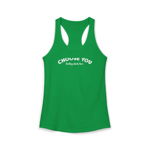 Choose You tank top - Zenfull Heart self love and healing affirmation apparel