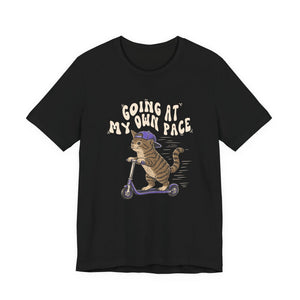 Going At My Own Pace | Cat | Deluxe Tee