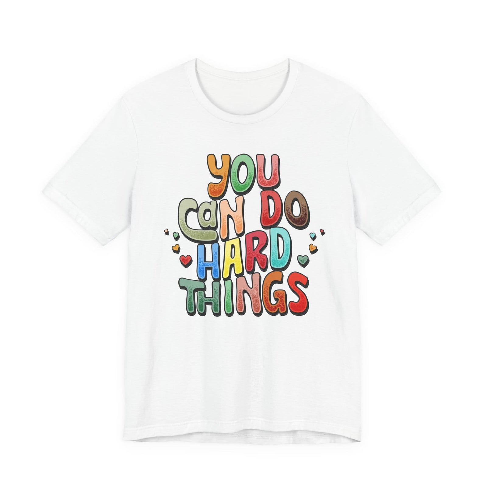 You Can Do Hard Things t-shirt - Zenfull Heart self love and healing affirmation apparel