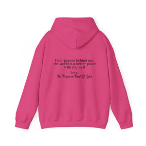Dear Person Behind Me | You Are Enough Hoodie