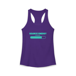 Source Energy Loading tank top - Zenfull Heart self love and healing affirmation apparel