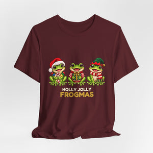 Holly Jolly Frogmas | Deluxe Tee
