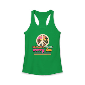 Explore More Worry Less | Racerback Tank