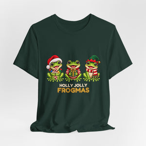 Holly Jolly Frogmas | Deluxe Tee