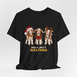 Holly Jolly Goatmas | Deluxe Tee