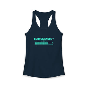 Source Energy Loading tank top - Zenfull Heart self love and healing affirmation apparel