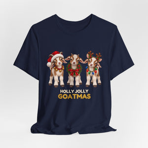 Holly Jolly Goatmas | Deluxe Tee