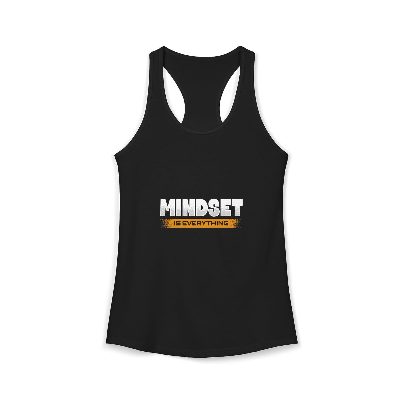 Mindset Is Everything mindset affirmation racerback tank