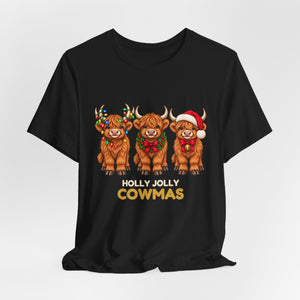 Holly Jolly Cowmas | Deluxe Tee