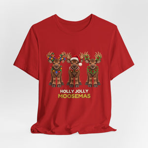 Holly Jolly Moosemas | Deluxe Tee