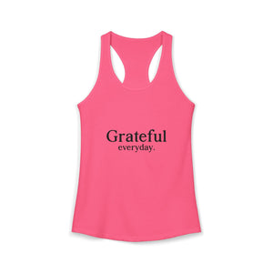 Grateful Everyday | Racerback Tank