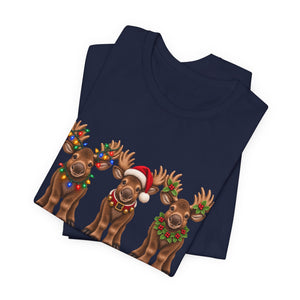 Holly Jolly Moosemas | Deluxe Tee