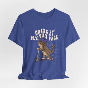 Going At My Own Pace | Cat | Deluxe Tee
