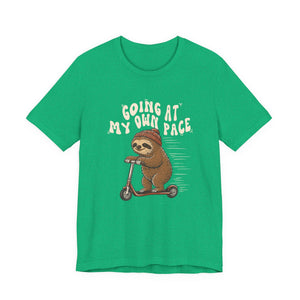 Going At My Own Pace | Sloth | Deluxe Tee