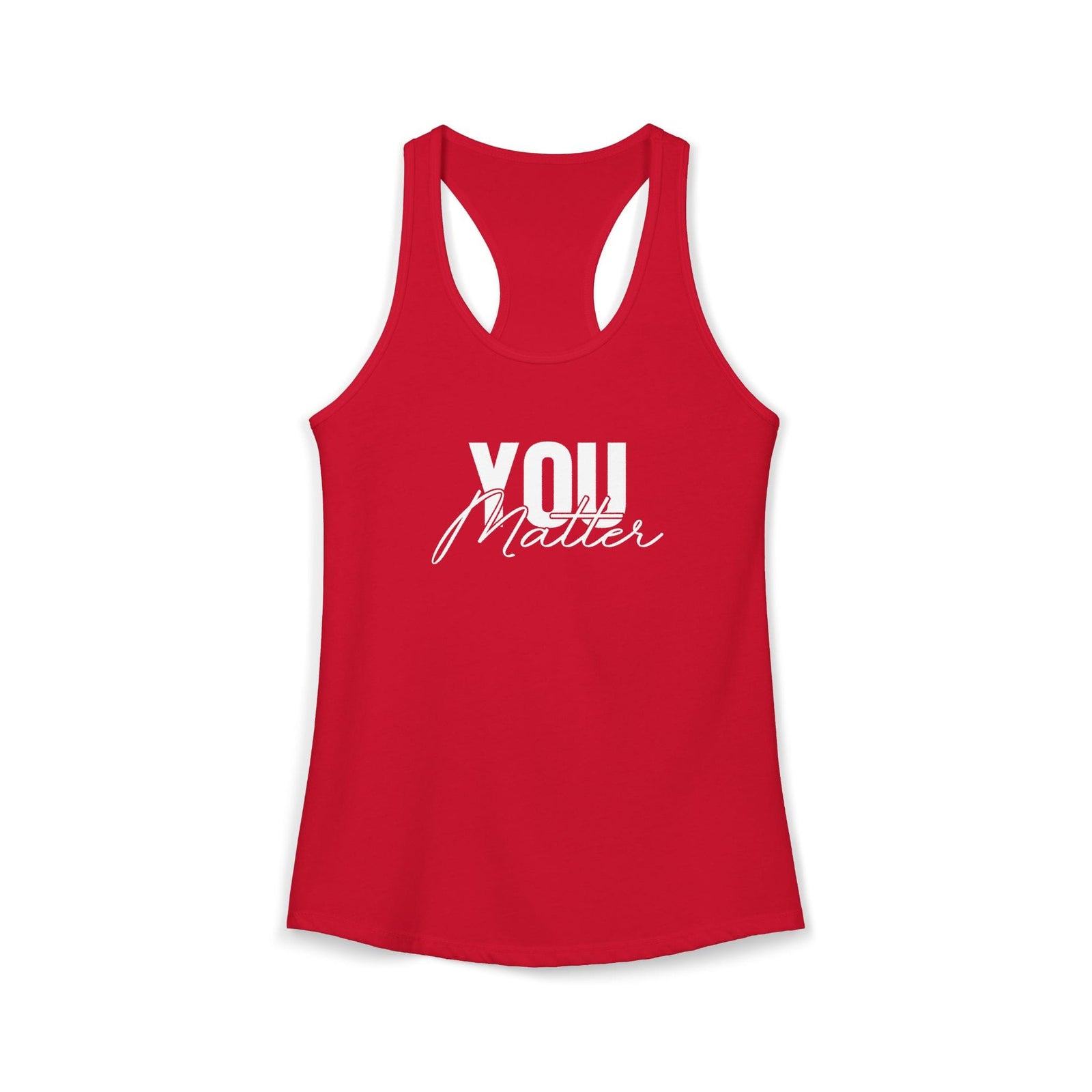 You Matter | To The Person Behind Me tank top - Zenfull Heart self love and healing affirmation apparel