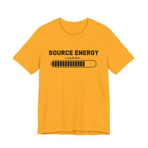 Source Energy Loading... t-shirt - Zenfull Heart self love and healing affirmation apparel