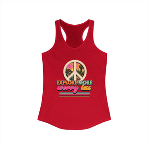 Explore More Worry Less | Racerback Tank