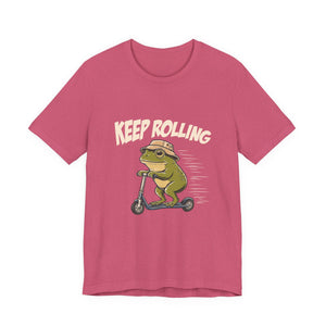 Keep Rolling | Frog | Deluxe Tee